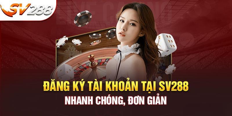Giao diện của trang web SV288 được thiết kế thân thiện